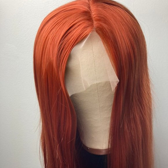 Ginger Copper Red Lace Front Wig - Picture 3 of 11